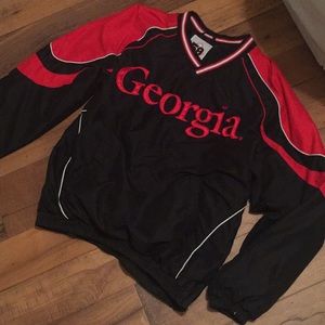 Georgia Sports Windbreaker Pullover